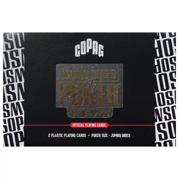 Copag Wsop World Series Jumbo Index Double Plastic Playing Card