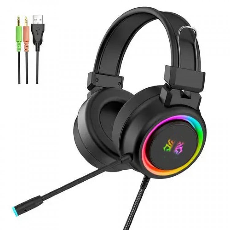 Anime five equal triangle foldable headset animation Bluetooth headset